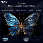 smart tv cheio de detalhes visiveis